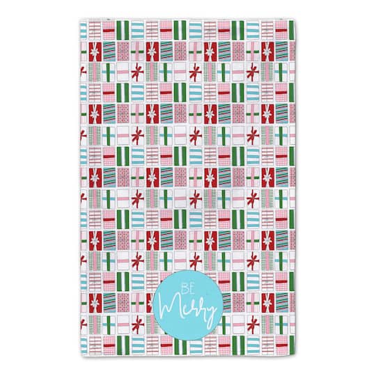 Merry Gift Boxes Tea Towels - Set of 2